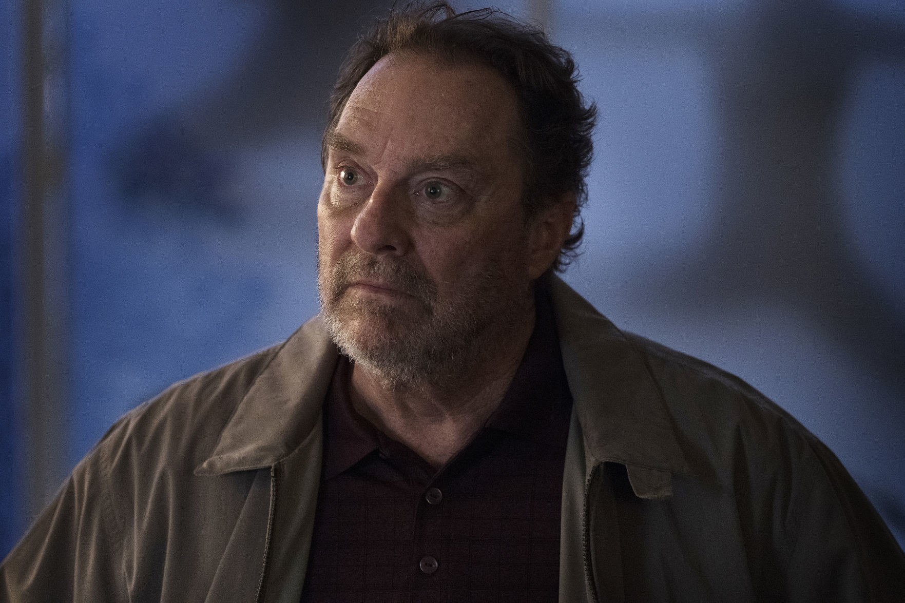 Stephen Root plays Barry's handler